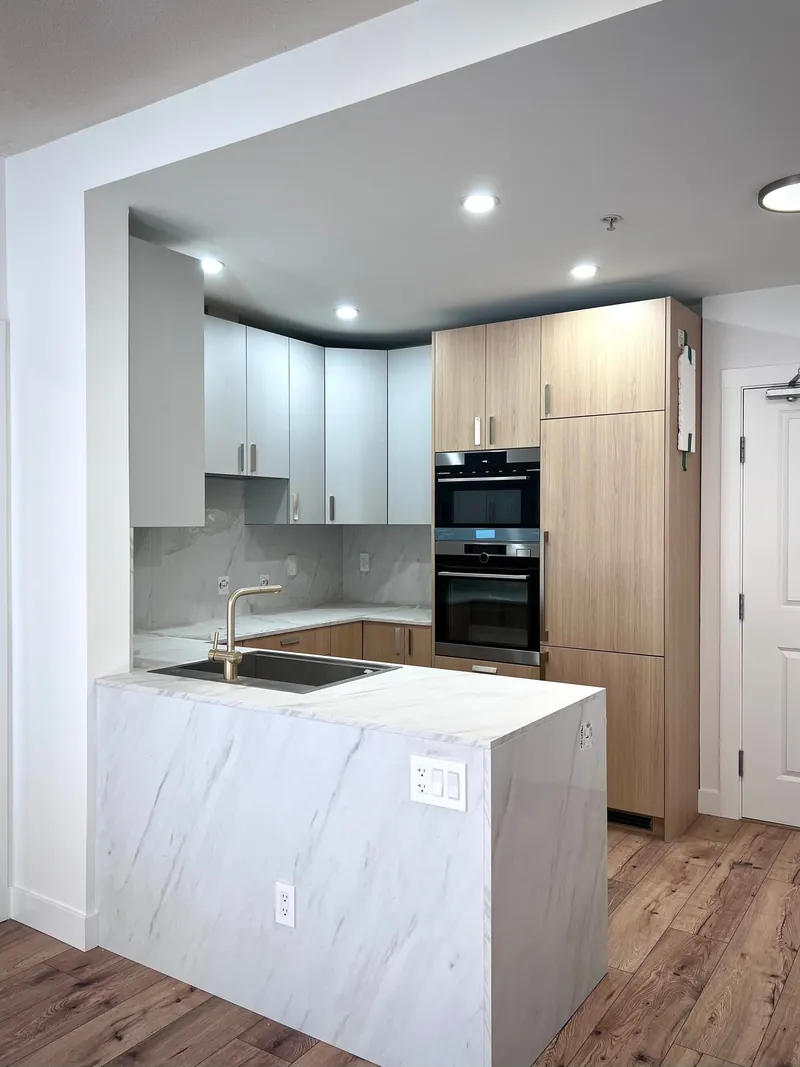 North Vancouver kitchen — The kitchen they have now
