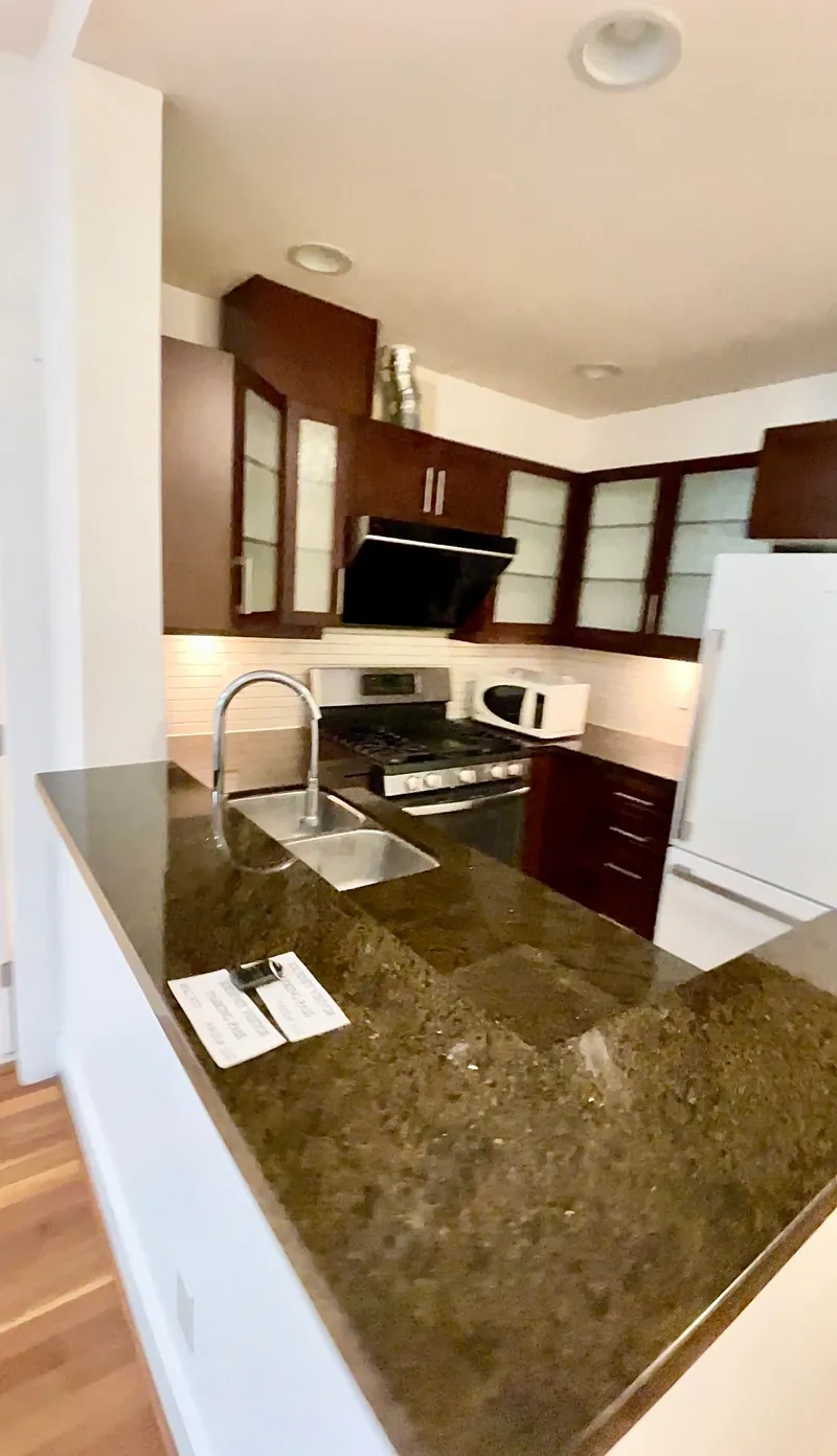 North Vancouver kitchen — The kitchen they had